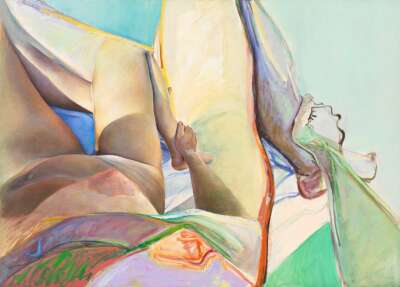 Side Pull (1979) by Joan Semmel
Oil on canvas, 78 x 108 inches
Courtesy of Adam Grey Art Advisory